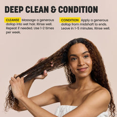 On The Rocks Clarifying Charcoal Shampoo Jumbo Size